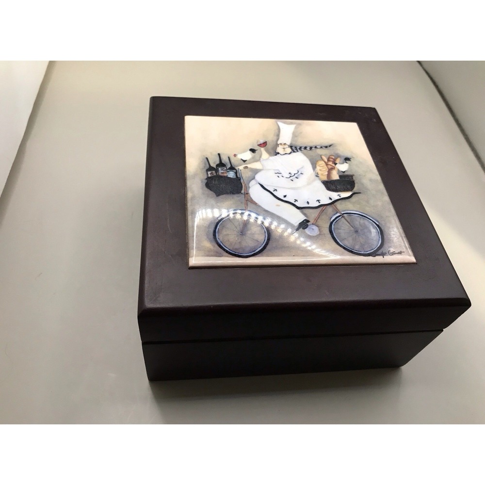 Jennifer Garant Fat‎ Chef Gift Box With 2 Wine Stoppers